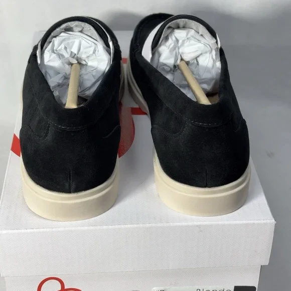 Blondo Alex Waterproof Moc Toe Black Suede Loafers Sneakers Slip On‎ Size 7M NEW - Picture 8 of 12